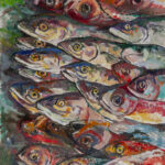 Day’s Catch Oil on canvas 2011 canvas size 36″ x 24″ frame dimensions 41.5″ x 30″ $15,000.00