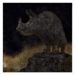 "When Old Age Comes Calling" Digital print, 16" x 15" $300 by Robert Hunter