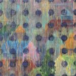 "Poem Composition 2301" acrylic, 14 x 14. $950