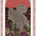 "November" Hand cut layered paper, 11" x 17" $2,250