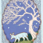 "Spring Scene" Hand cut layered paper, 4.25" x 6.25" $700