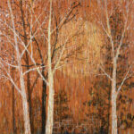 "Soundless Poem" acrylic, 20 x 20. $2,500