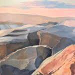 "Late Winter Afternoon at Henlopen" oil on linen, 60x48. $4,200