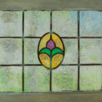 "Stained Glass Window"
oil on panel
19" x 24"
$1,850