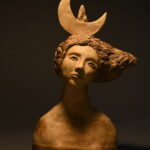 "The Longing" stoneware, 17 x 9 x 7. $1,700