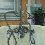 "Tub Faucet"
oil on panel
30" x 24"
$2,100