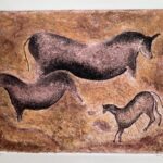"Roving" Drypoint, etching, monotype, 18" x 21.5" $395 by Carol Wit