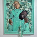 "EmpowerMINT" mixed media by Charlese Phillips, $13,000
