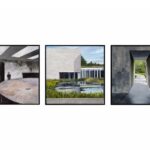 "Where Art Meets Nature, A Triptych of Glenstone" oil by Jeffrey Kibler, $7,550