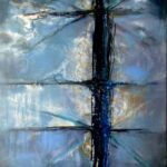 "After the Storm" encaustic by Terri Yacovelli, $2,250