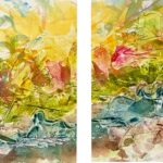 "Hidden Jungle" watercolor by Mitzi Harp, $375