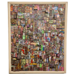 "Don't Yunz Look at Me in Dat Tone of Voice" mixed media by Michael Fleishman, $3,000