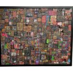 "Yinz Guys" mixed media by Michael Fleishman, $2,500